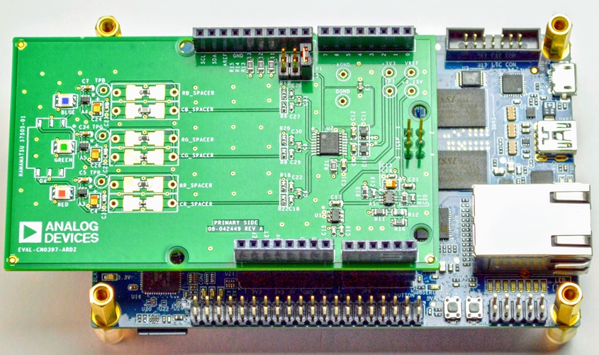 DE10-NANO with ADI Plug In Board -- EVAL-CN0397-ARDZ