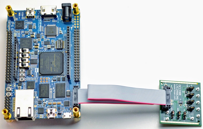 DE10-NANO with LTC Plug In Board -- DC1338B