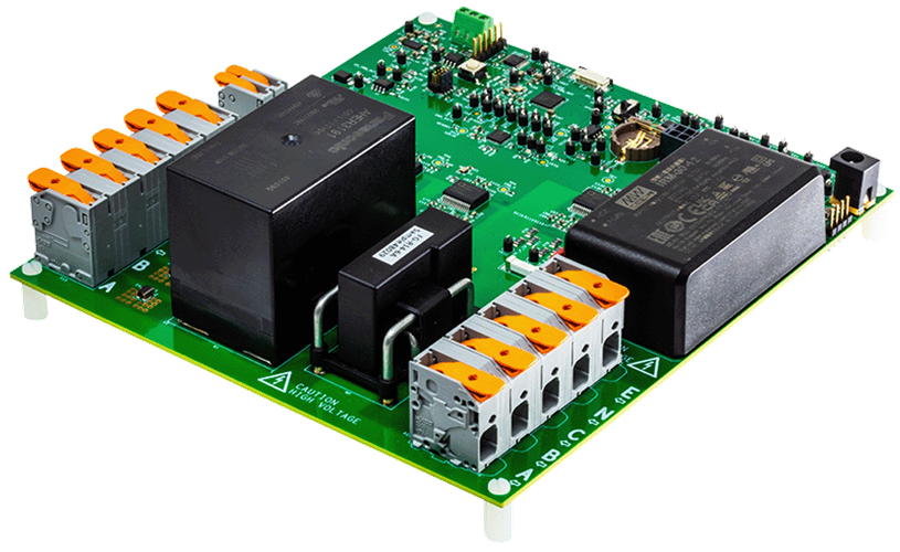 AD ACEVSE22KWZ-KIT Board Photo Angle View