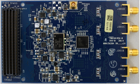 AD-FMCADC4-EBZ Evaluation Board (bottom)