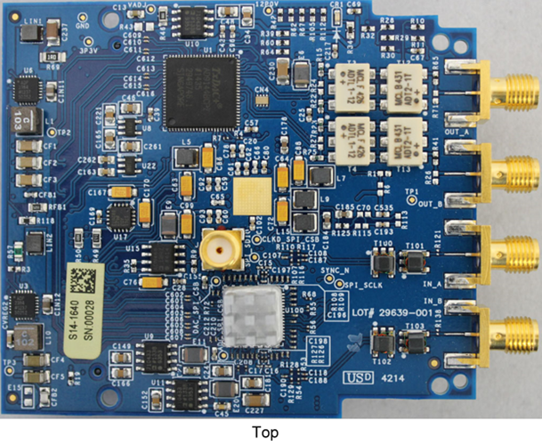 AD-FMCDAQ2-EBZ - top view