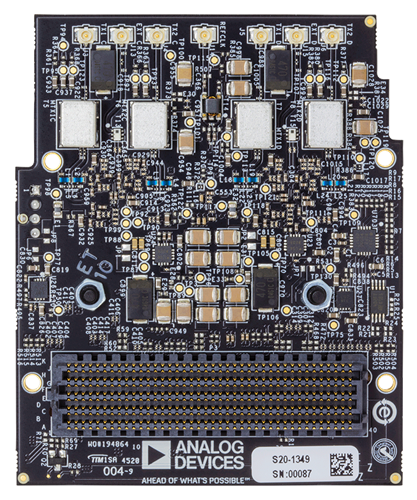 AD-FMCOMMS8-EBZ Evaluation Board - Bottom View