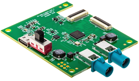AD-GMSL716MIPI-EVK Board Photo Angle View