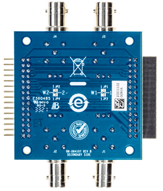 AD-M2KBNC-EBZ Evaluation Board - Bottom View