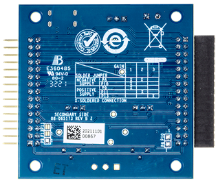 AD-M2KPWR-EBZ Evaluation Board - Bottom View