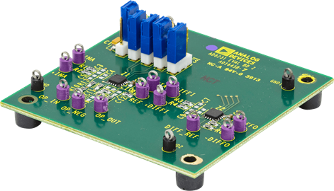 AD8231 evaluation board (angle)