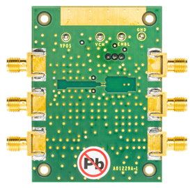 AD8352 Evaluation Board - Bottom View