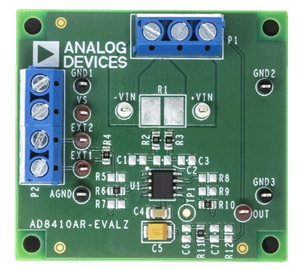 AD8410AR-EVALZ Evaluation Board - Top View