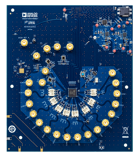 AD9083 Evaluation Board - Top View