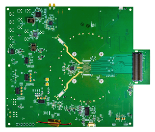 EVAL-AD9084 Board Photo Bottom View