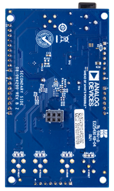 AD9102-ARDZ-EBZ Evaluation Board - Bottom View