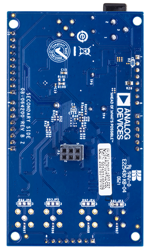 AD9102-ARDZ-EBZ Evaluation Board - Bottom View