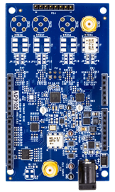 AD9102-ARDZ-EBZ Evaluation Board - Top View