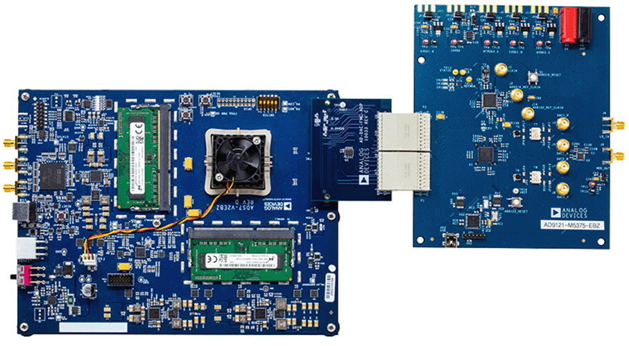AD9121-M5375-EBZ with ADS7-V2EBZ FPGA Based Data Capture Kit