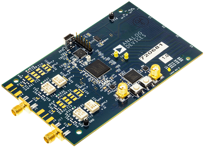 AD9135-FMC-EBZ Evaluation Board - Angle View