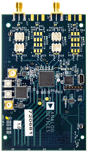 AD9135-FMC-EBZ Evaluation Board - Top View