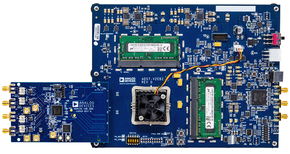 AD9154-FMC-EBZ Evaluation Board Kit - Bottom View