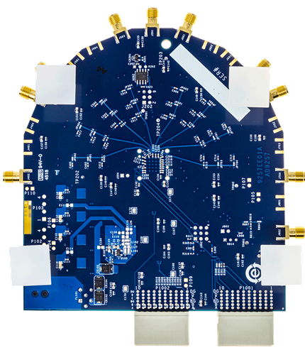 AD9257-65EBZ Evaluation Board - Bottom View