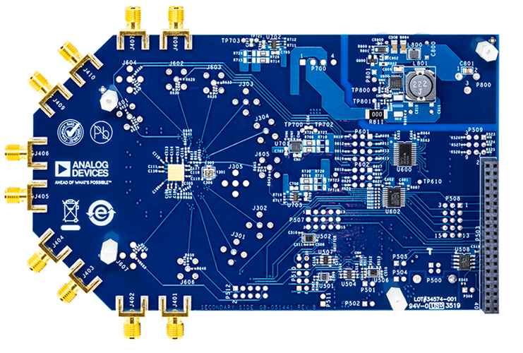 EVAL-AD9546 - Bottom View