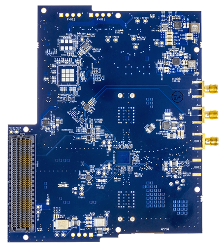 AD9680-1250EBZ Evaluation Board - Bottom View