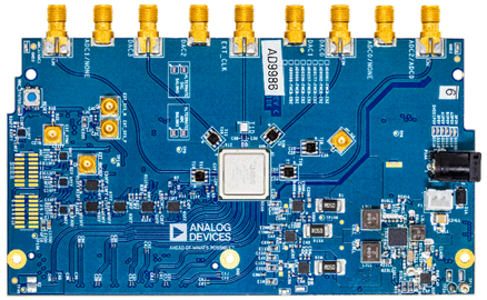 AD9986 Evaluation Board - Top View