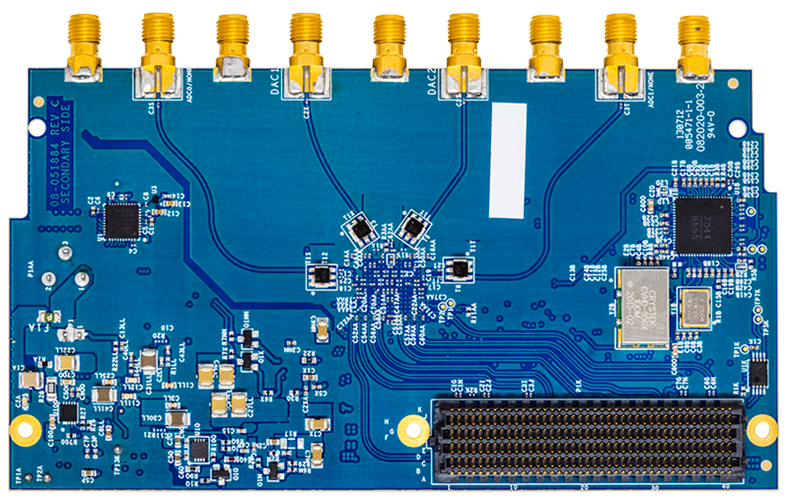 AD998x Evaluation Board - Bottom View