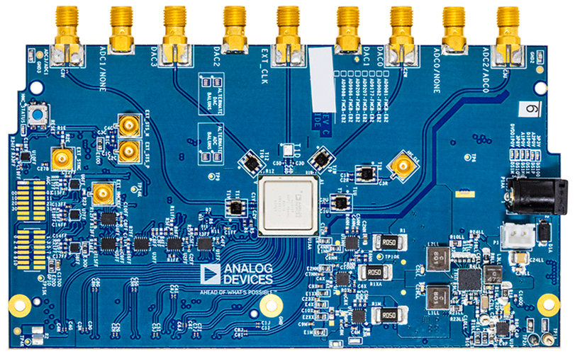 AD998x Evaluation Board - Top View