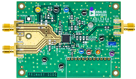 ADL5304 Evaluation Board - Top View