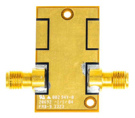 EVAL-ADL8103 Board Photo Bottom View