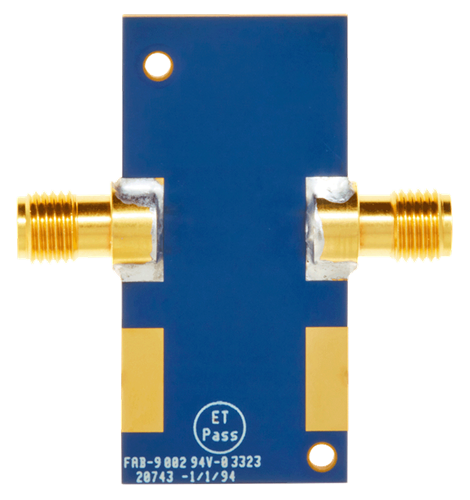 EVAL-ADL8120 Board Photo Bottom View