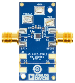 EVAL-ADL8120 Board Photo Top View