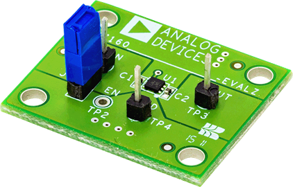 ADM7160CP-EVALZ - Angle View