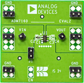 ADM7160UJ-EVALZ - Top View
