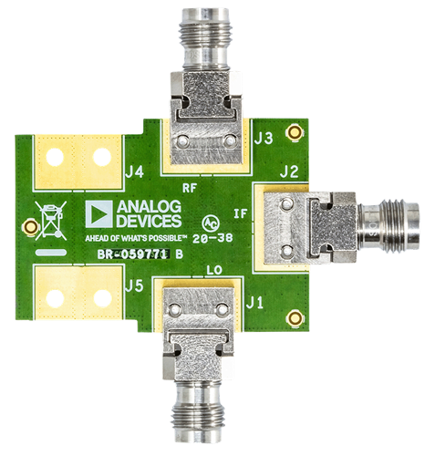 ADMV1550 Evaluation Board - Top
