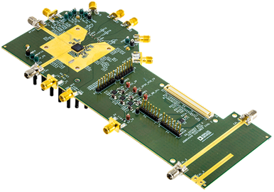 ADMV4540 Evaluation Board - Angle View