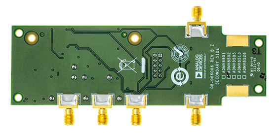 EVAL-ADMV8502 Board Photo Bottom View