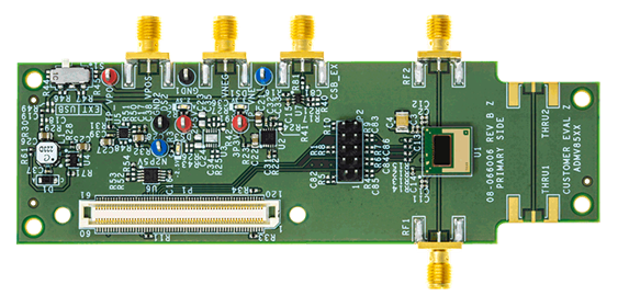 EVAL-ADMV8502 Board Photo Top View