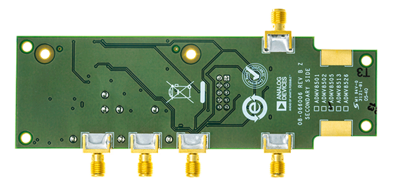 EVAL-ADMV8505 Board Photo Bottom View