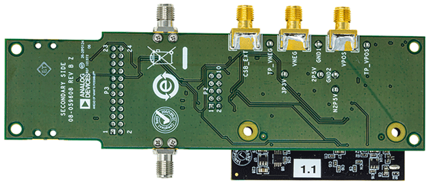 ADMV8913 Evaluation Board - Bottom View