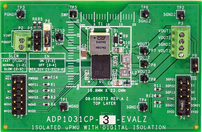ADP1031 Evaluation Board