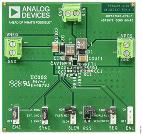 ADP5076CB Evaluation Board Image