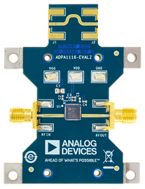 EVAL-ADPA1116 Board Photo Top View