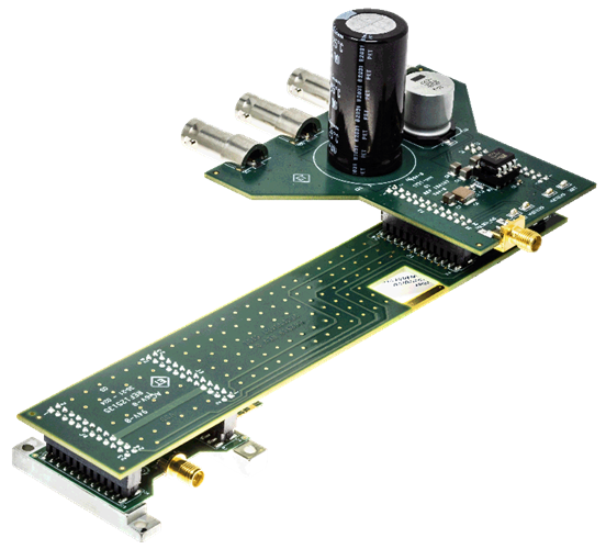 ADPA1122-EVALZ Evaluation Board with Extender Board and Pulser Board