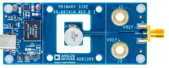 ADR1399H-EBZ Evaluation Board - Top View