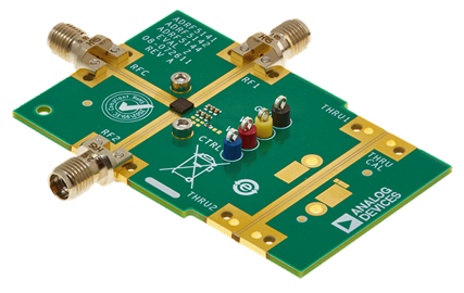 EVAL-ADRF5142 Board Photo Angle View
