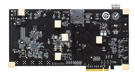 ADRV2CRR-FMC Evaluation Board - Bottom View