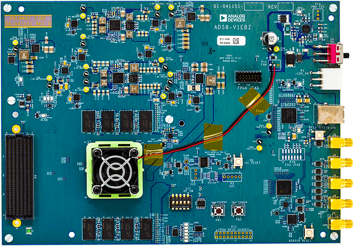 ADS8-V1 Evaluation Board (top)