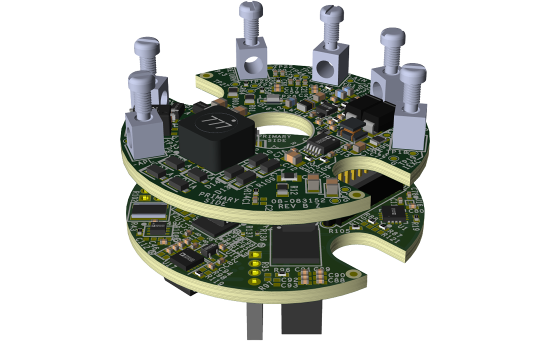AD-EthernetAPLDevice-SL Eval Board Top Angle View