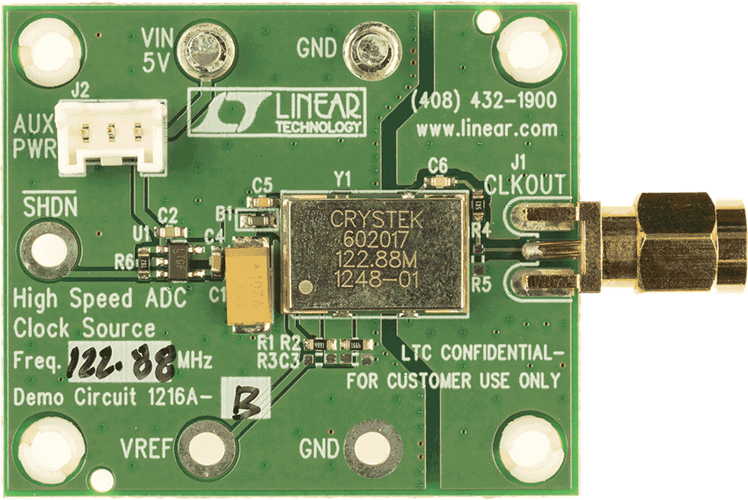 DC1216A-B Demo Board