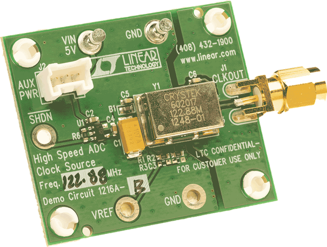DC1216A-B Demo Board
